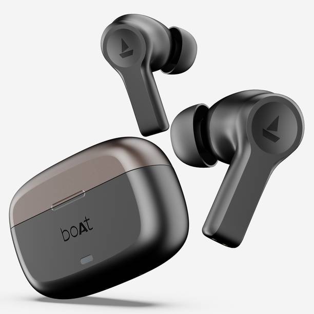 boAt Airdopes Flex 454 w/32dB ANC, Multi Point Connectivity & Smart Features Bluetooth