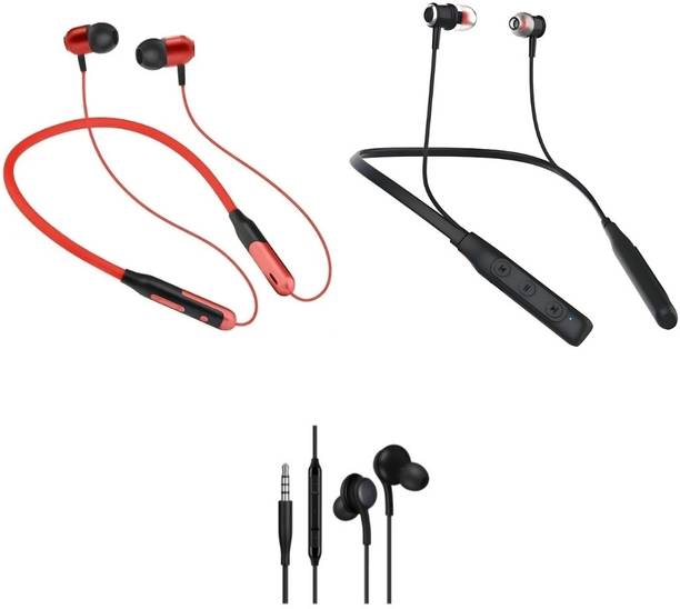 LEVELPLUS Jazz & Bluetooth Music N5 With Akg Neckband Combo 45 Hours Playtime Bluetooth