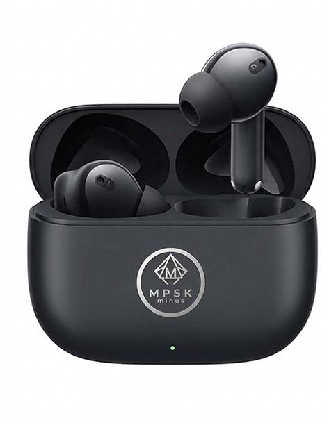 MMPSKminus BT-310 in The Ear Upto 48Hours Playtime,with AI ENC for calls&Deep Bass-3 Bluetooth Gaming