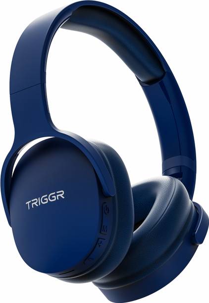 TRIGGR Trinity 2 with Dual Pairing, ENC, Fast Charge, 50H Battery, Rubber Finish, v5.3 Bluetooth