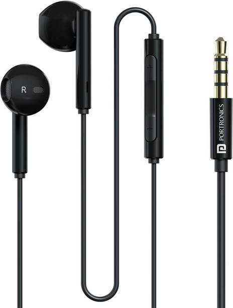 Portronics Conch Theta A 3.5mm Wired Earphones