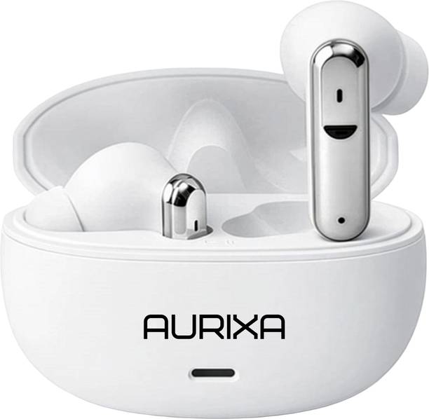 AURIXA Aeropods with Gaming Pods, 200H Playtime, Quad Mic ENC, 13mm driver, Type C-04 Bluetooth Gaming