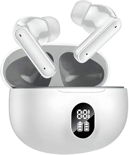 snowbudy SB-895 with 25dB ANC,12.4mm Dynamic Bass Drivers,48Hr Playback, BT5.4, IP55-41 Bluetooth Gaming