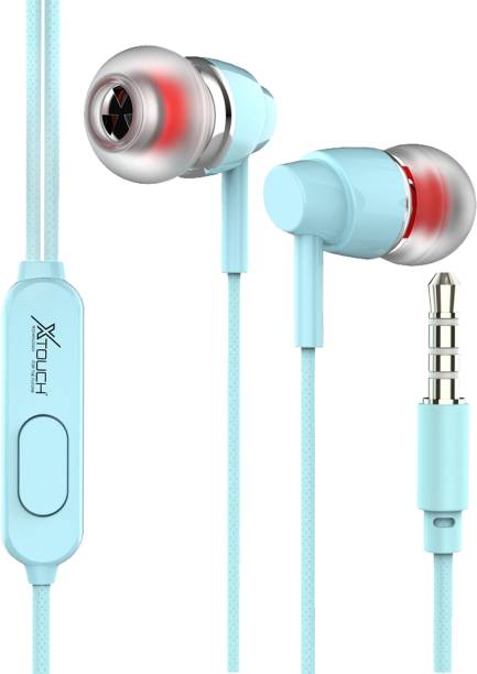 XTOUCH Wired Earphones with Mic and Clear Calling Wired Headset