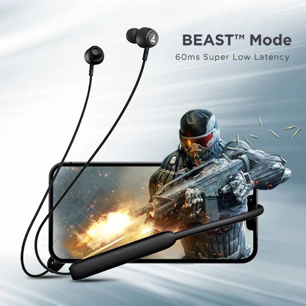 boAt 103 V2 Pro Bluetooth  (Active Black, In the Ear)