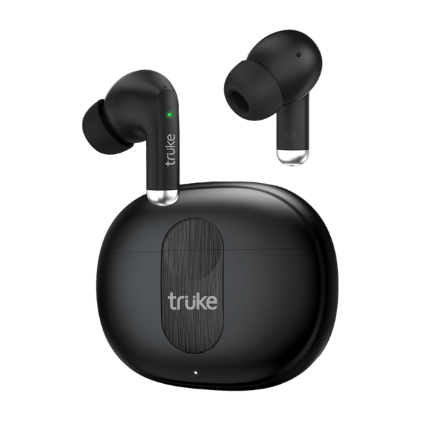 truke Earbuds A1 with Quad Mic ANC upto 32db, 48Hrs battery, Gaming and 4EQ mode, 5.3v Bluetooth