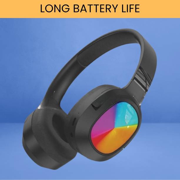 FRONY RGB Wireless Gaming Headset With Active Noise Cancellation, Foldable DesignWX122 Bluetooth