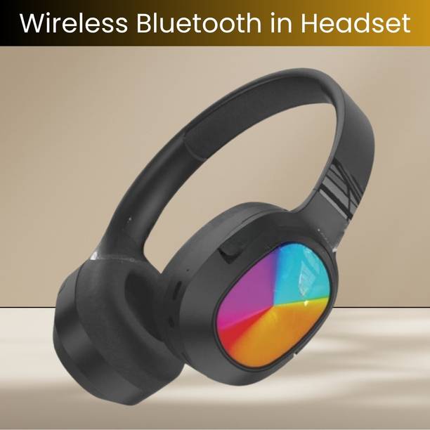 SACRO RGB Wireless Gaming Headset With Active Noise Cancellation, Foldable DesignQC131 Bluetooth