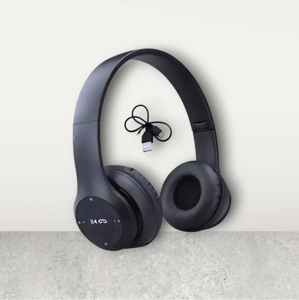 house of common Travel-Ready & Noise-Isolating Headphones with Mic & Long Life Bluetooth & Wired