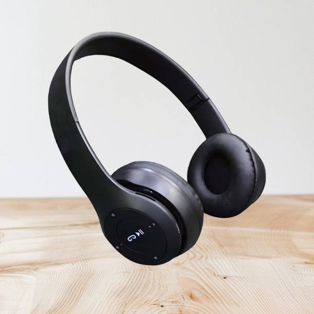 GDS Stereo Music Headphones with Built-In Mic, SD Card & Battery_Z7 Bluetooth & Wired