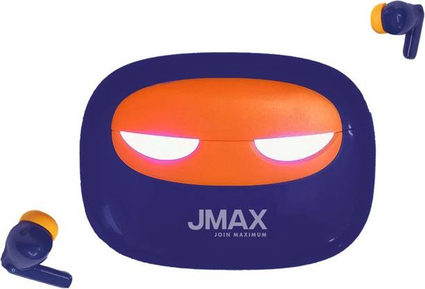 Jmax JM-TW-08 | 30H Non-Stop Music | GLOWING LIGHT CASE| 300mAh Case | 4H Talk Time Bluetooth