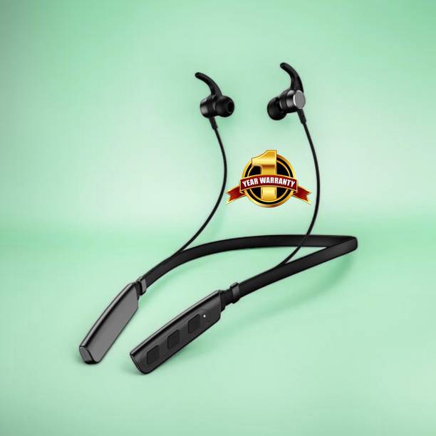 footloose Branded 3D Ultra sound quality Wireless Bluetooth Neckband Earphone,Dual Pairing Bluetooth Gaming