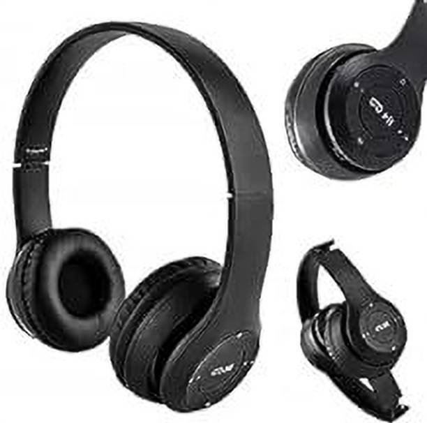 VIJYONICS P47 Wireless Bluetooth Headphone With Mic Bluetooth Headset Bluetooth Gaming Bluetooth & Wired