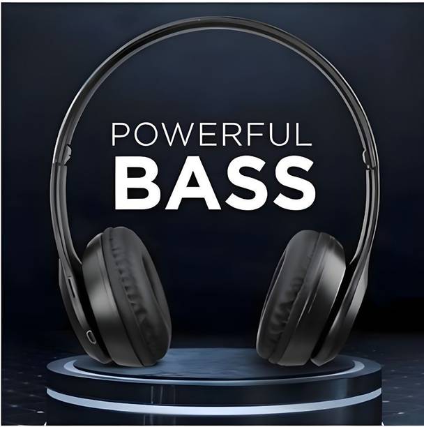 house of common Bluetooth On-Ear Headphones with HD Sound, Foldable Frame, and Built-In Mic_YZ Bluetooth & Wired