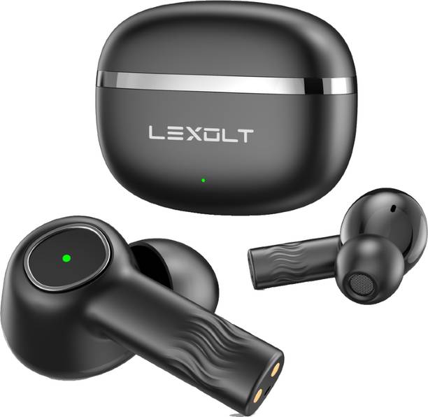 Lexolt 120 Hours Playtime & ENC Crystal Bionic Sound Bluetooth Earbuds Bluetooth