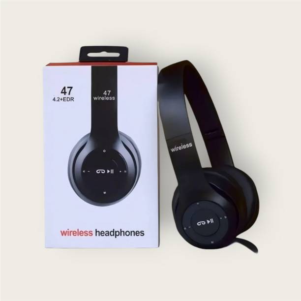 house of common Wireless Foldable Headphones with Tower Bass Structure_4K Bluetooth & Wired