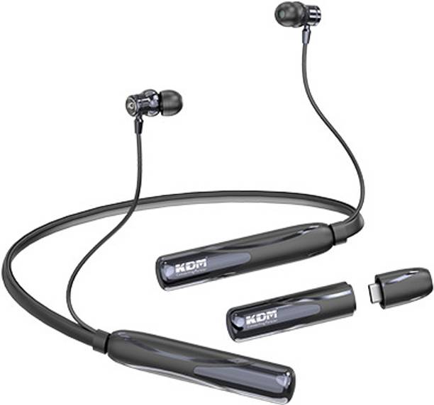 KDM KDMA1 ALPHAneckband-bluetooth-earphones to 80 hours 300mAh batteries Bluetooth
