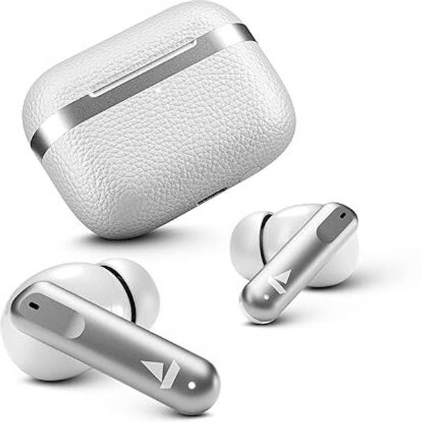 boAt Airdopes 111v2, Leather Finish,4Mics ENx, Stream Ad Free Music via App Support Bluetooth