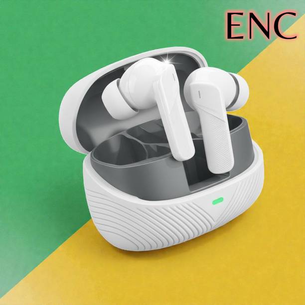 Shamsa X1402 True Wireless Earbuds with HD Sound, ENC Calling & Fast Charge Case Bluetooth