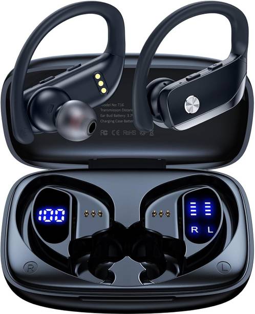 VOLTAC Wireless Earbuds Bluetooth Headphones 48hrs Play Back Sport Earphones Bluetooth & Wired