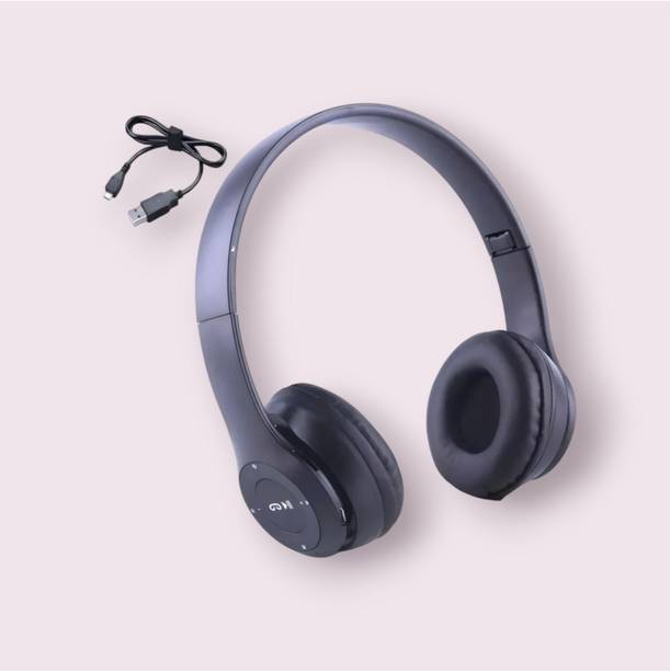 house of common Superior Battery Efficiency Headphones with Mic & High-Fidelity_99 Bluetooth & Wired