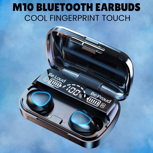FRONY M10 Wireless (Earbuds) Power Bank LED Display with Deep Bass Stereo Sound A217 Bluetooth