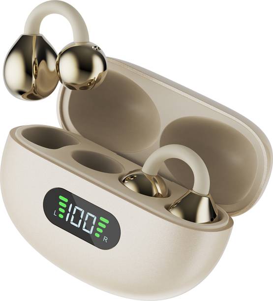Fire-Boltt Aero Clip TWS Earclips Custom EQ Profile 50H Battery Quad Mic ENC BT 5.4 Bluetooth