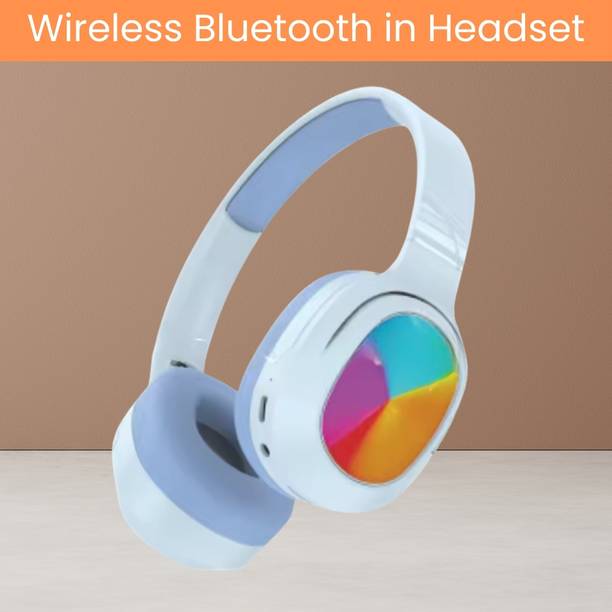 SACRO RGB Wireless Gaming Headset With Active Noise Cancellation, Foldable DesignQC227 Bluetooth