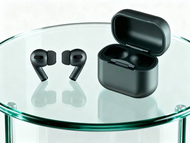 Shivana TWS AIRPOD black Earbud Bluetooth A15 Bluetooth