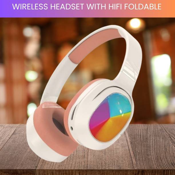SACRO RGB Wireless Gaming Headset With Active Noise Cancellation, Foldable DesignQZ33 Bluetooth