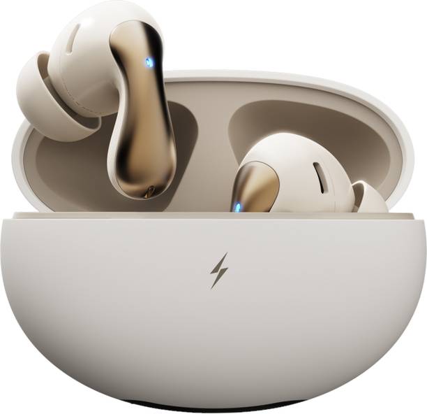 Fire-Boltt Aero Drift TWS Earbuds, Custom EQ Profiles 50H Battery Display Case Quad Mic ENC Bluetooth