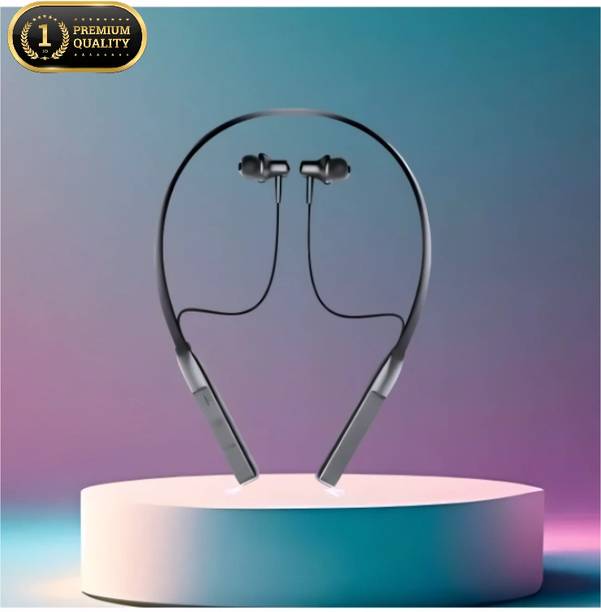 house of common Magnetic Earbud Wireless Neckband, Tuned for Deep Bass Audio_RN Bluetooth & Wired
