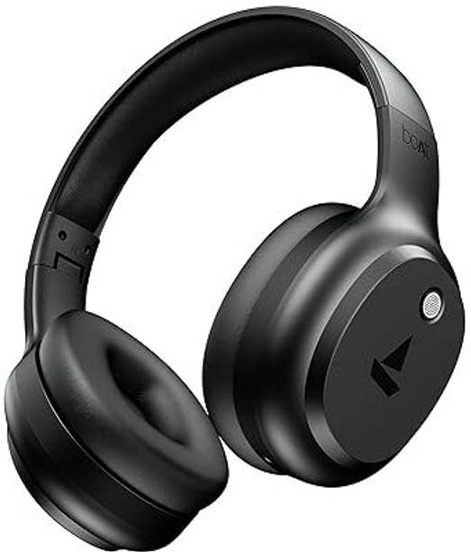 boAt Rockerz 421,40H Battery,40ms Latency, ENx,BT v5.4, Stream Ad Free Music via App Bluetooth