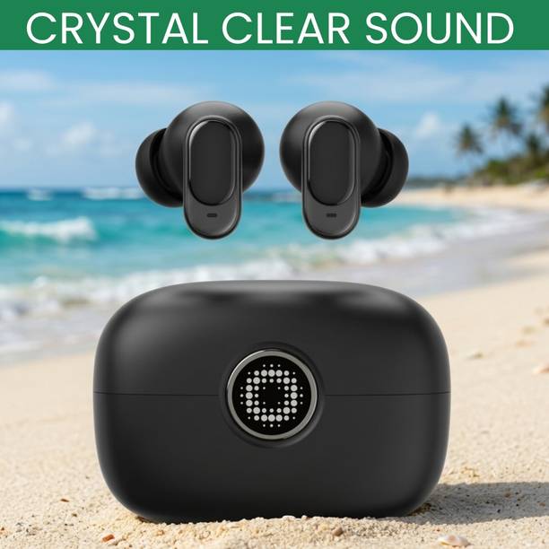YAROH Bluetooth Wireless TWS Earbuds With ENC Noise Reduction, HD Sound QualityVU189 Bluetooth