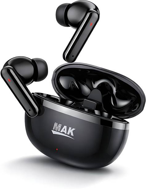 MAK Pro TWS Earbuds with HD Sound, Deep Bass & Long Battery Life Bluetooth