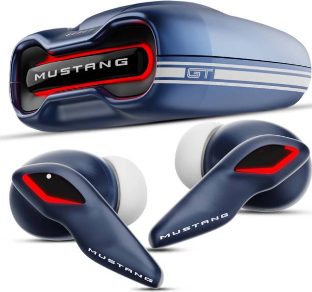 GOBOULT (previously Boult) Mustang Torq 60Hrs Battery, Quad Mic ENC, Breathable LEDs Bluetooth