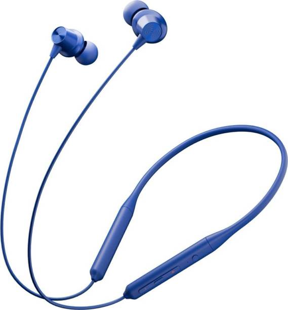 DUJE Buls C2 - MAGNETIC POWER OFF/ON 48Hr Playtime Headphone Neckband (Blue24) Bluetooth