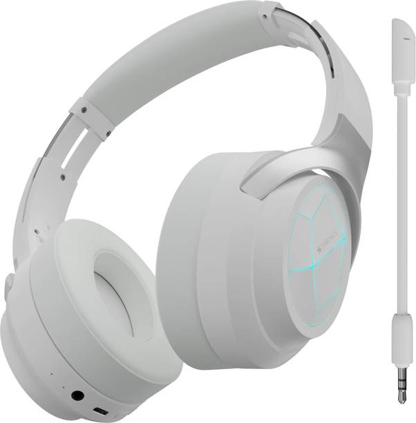 ZEBRONICS Envy 2 (ZEB-WHP 5) Wireless Gaming Over-Ear, 65H Playback, With Detatchable Mic Bluetooth