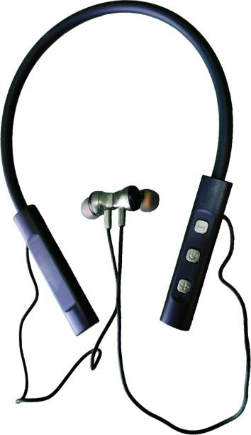 GLARIXA Wireless Headphones BT Neckband HD Wireless Earbuds Neckband 30Hrs Music Time Bluetooth Headset