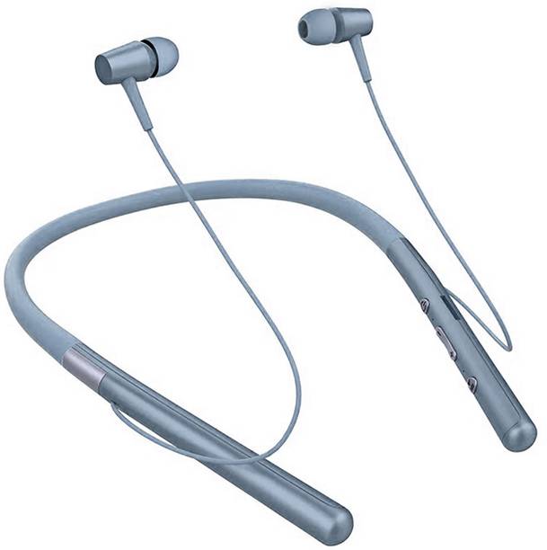 IZWI Audio ProBass Fcharge In Ear Bluetooth Neckband 48 Hours Playback IPX5 Bluetooth