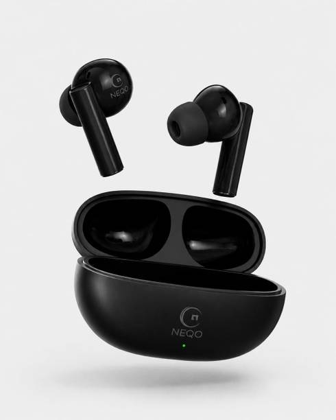 NEQO TWS Earbuds ANC ENC BT 5.3V 150Hr Battery 10mm Titanium Driver Gaming Mode Bluetooth Gaming