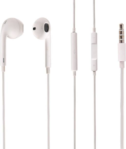 IAIR H15 White in Ear Wired Headphones with Mic Wired Gaming Headset
