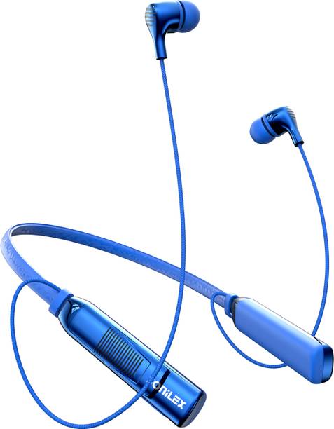 SOniLEX ROCK Wireless Neckband, 40 Hours Playtime, 10mm Driver, BT 5.4v, Quick Charging Bluetooth