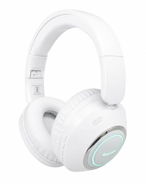 REPOINT Wireless Bluetooth Headphones V6.0 20H Playtime Deep Bass Black Bluetooth
