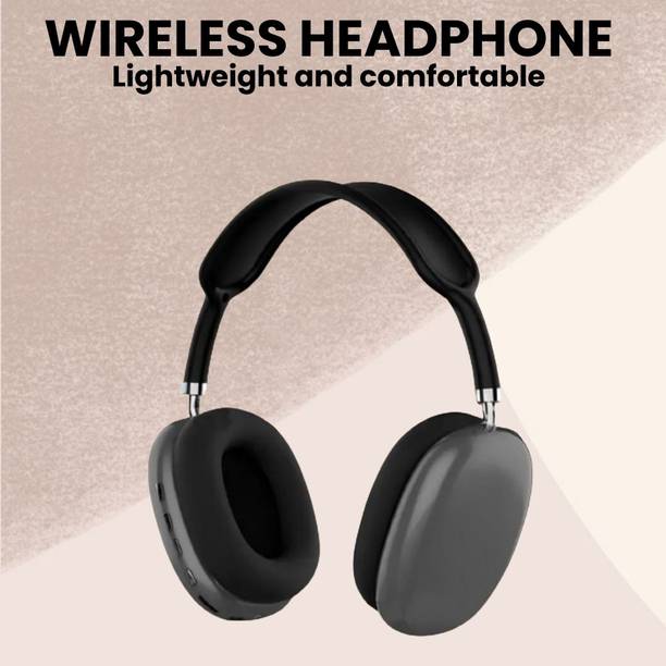 fronz Wireless (Bluetooth Headphone) Over Ear Headphone With Mic & SD Card SlotH455 Bluetooth