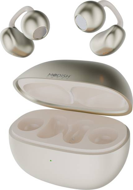ModishOmbre OWS 60 Open Ear Earbuds | AI-ENC Mic | 40H Playtime | Fast Charging | IPX5 | 5.3 Bluetooth