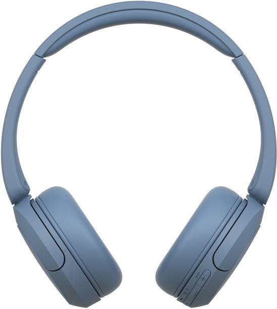 SONY WH-CH520 with 50 Hrs Playtime, DSEE Upscale, Multipoint Connection/Dual Pairing Bluetooth Headset