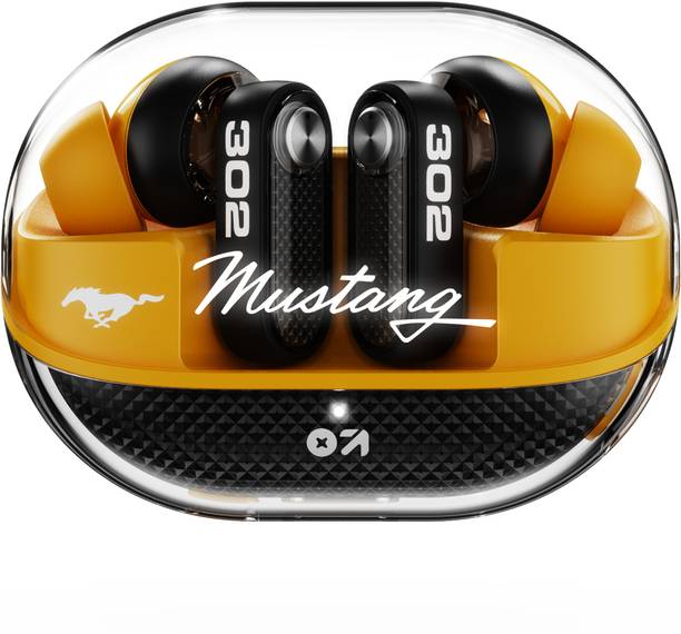 GOBOULT Mustang Sprint, App Support, Dual Pairing, 60Hrs, 32dB ANC & Quad Mic ENC, 6.0v Bluetooth