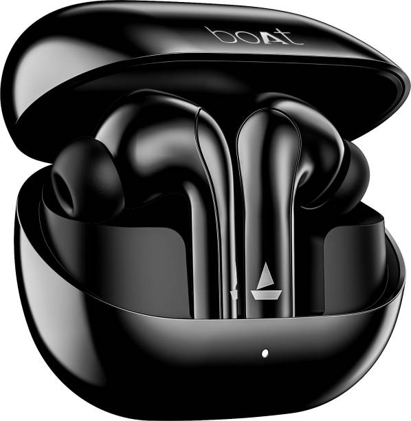 boAt Airdopes 155 w/ 40 hrs Playtime,In-Ear Detection,Quad Mics ENx Tech,ASAP Charge Bluetooth Headset