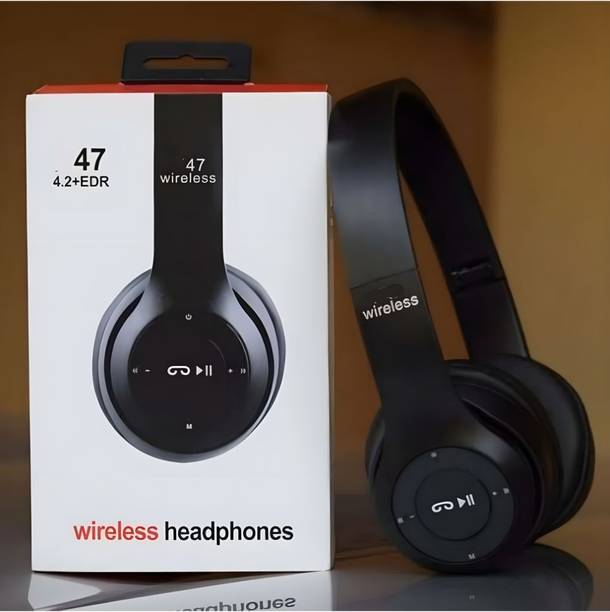 AIZINA Wireless Gaming Headphones with HD Sound, Ergonomic Design, and Built-In Mic_QV Bluetooth & Wired